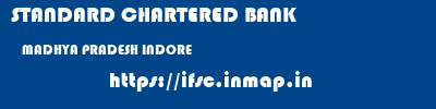 STANDARD CHARTERED BANK  MADHYA PRADESH INDORE    ifsc code